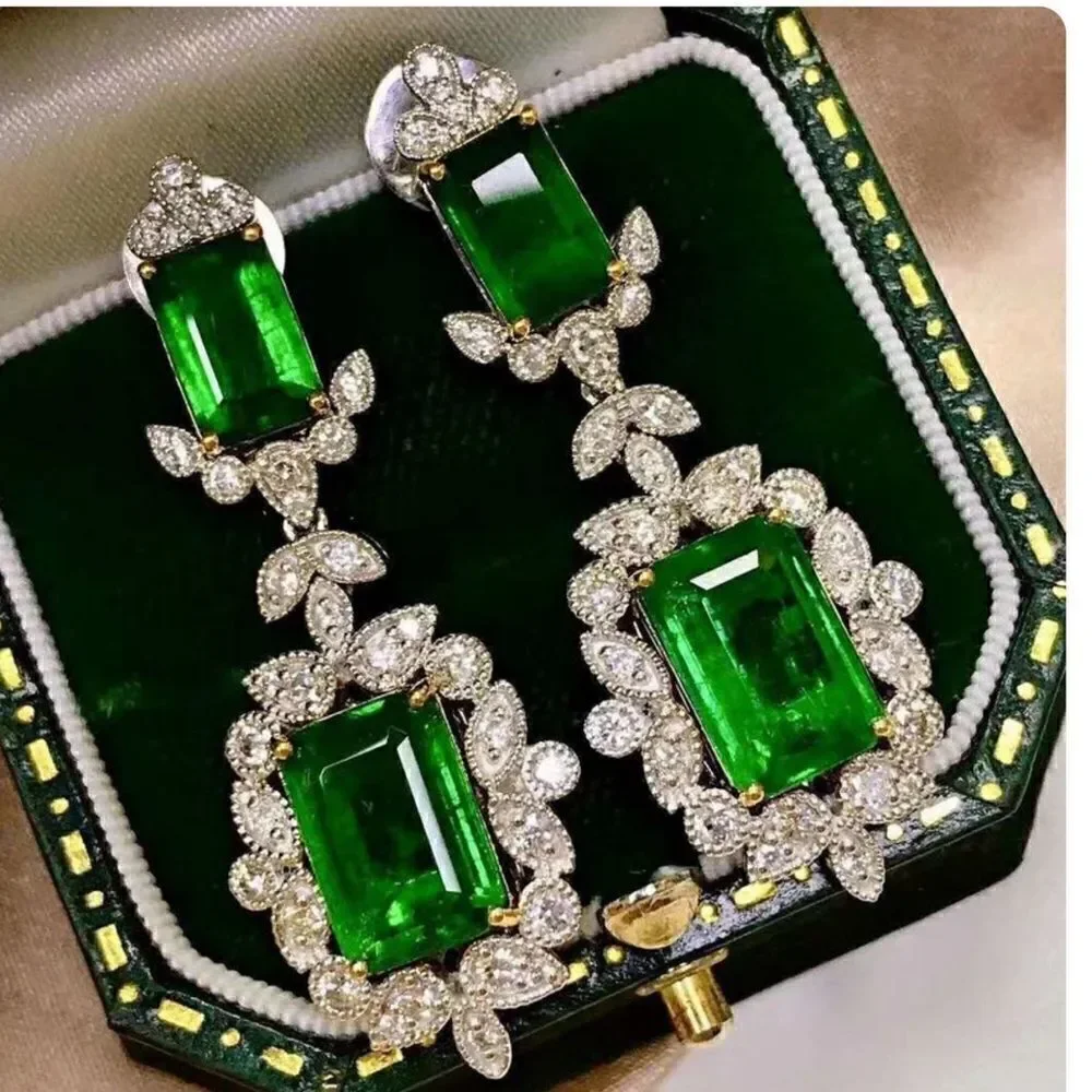Gorgeous Emerald Green Earrings coming soon